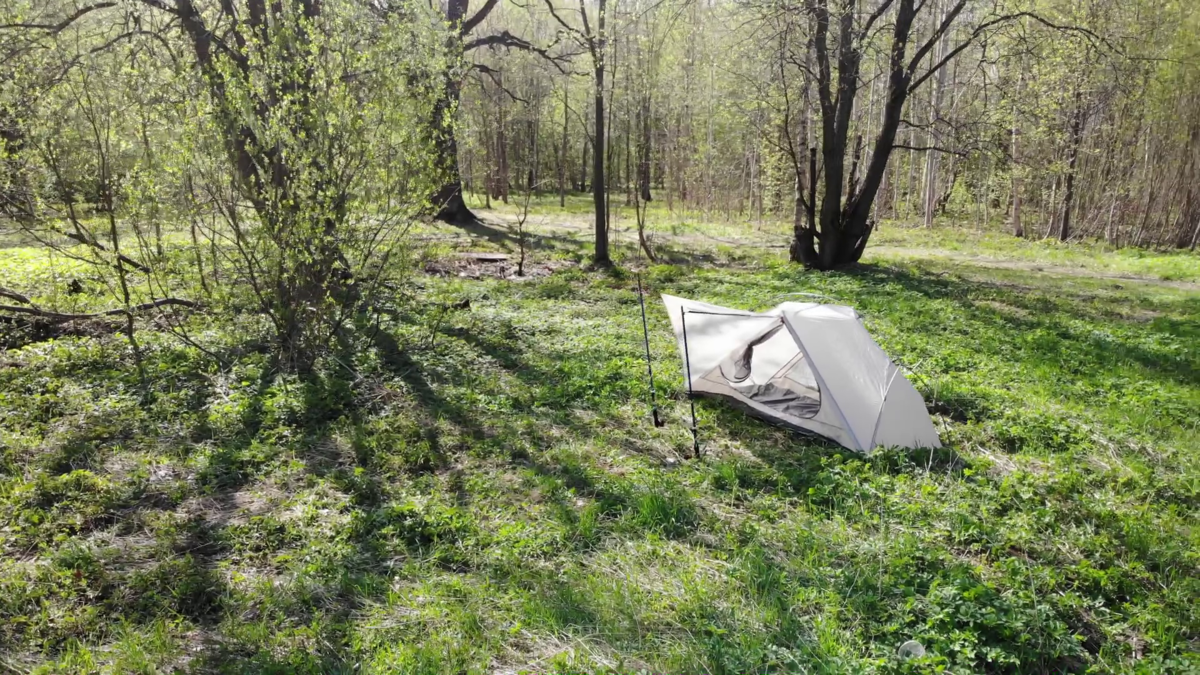 Сверхлегкая палатка для соло-похода