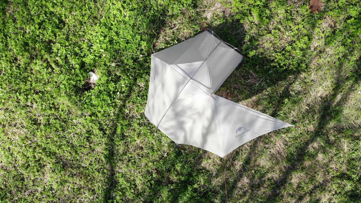 Палатка Naturehike Vik 1 вид сверху