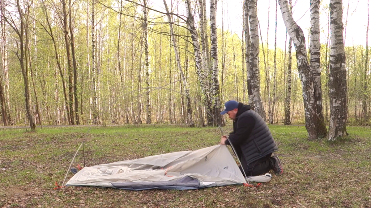 Установка палатки Naturehike Vik 1