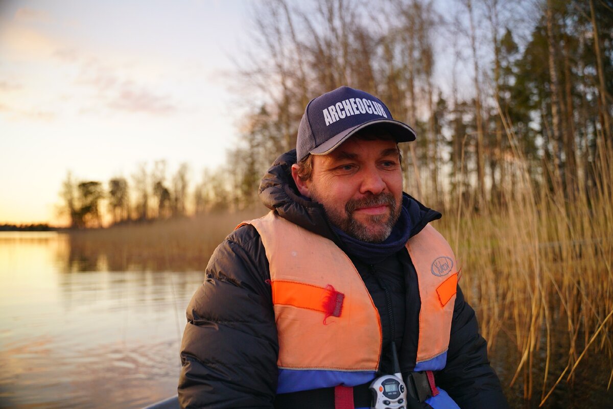 Автор на Вуоксе