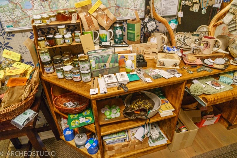 В посетительском центре RMK