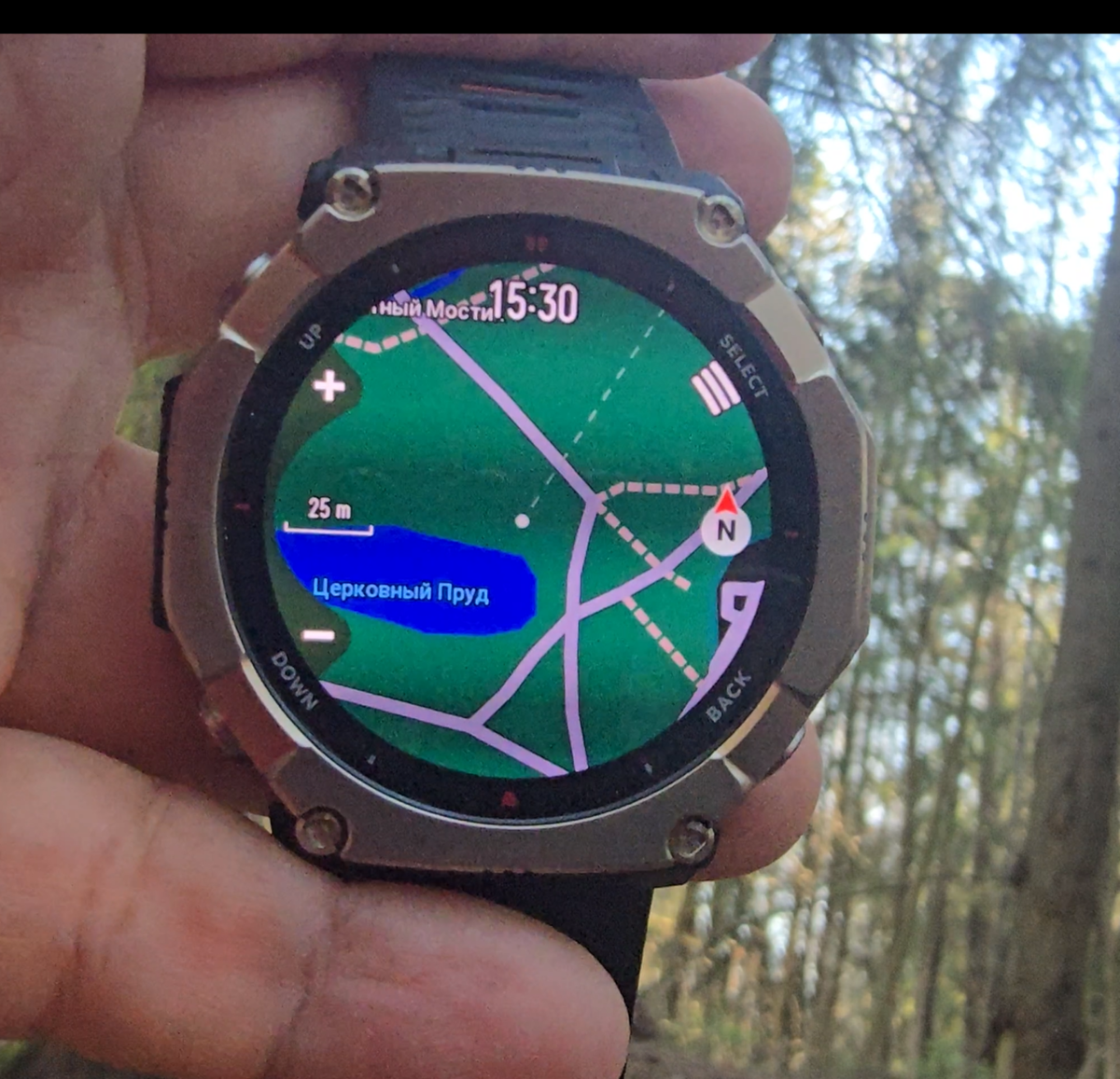 Разные типы тропинок