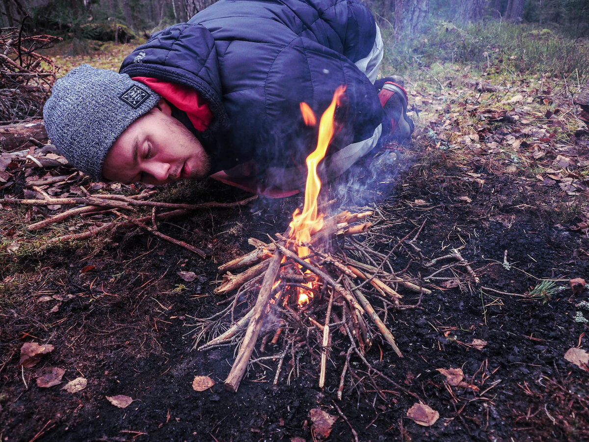 Школа туриста 1: разводим костер.