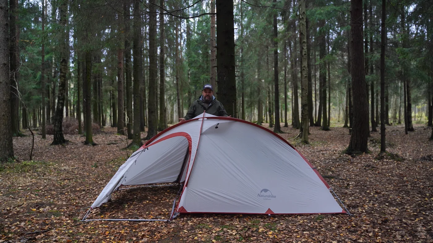 Противоречивая палатка с Али Naturehike Hiby 3