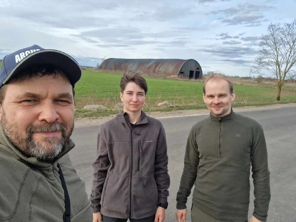 В полях в окрестностях Оредежа