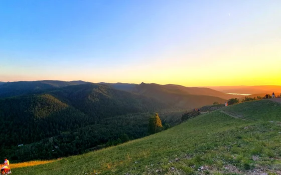 По лестнице на Торгашинский хребет